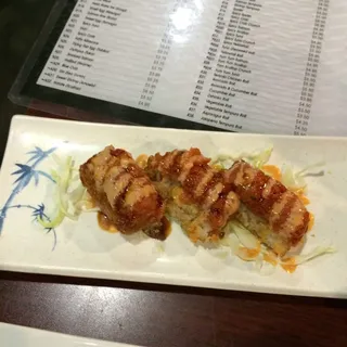 A13. 6 Spicy Tuna Crackers