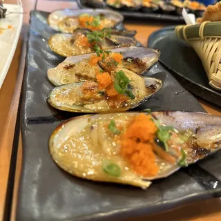 Bake green mussel (6pcs)