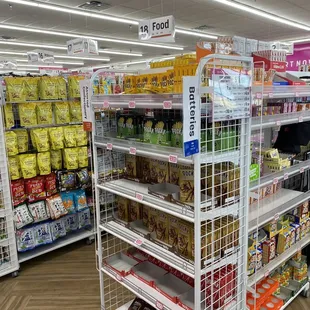 Snack section near the registers.