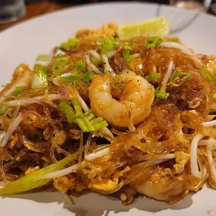 Glass noodles Pad Thai: , I need more.