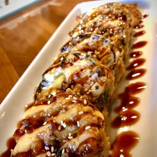 One of the special rolls. Great textures and flavor.