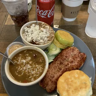 New Orleans Sampler Meal