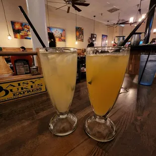 2 mimosas for the price of one! Great deal!