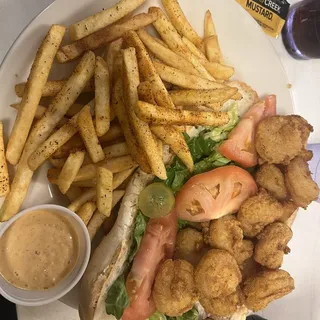 Fried Shrimp Po Boy