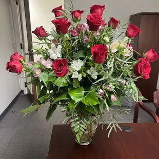 Amazing bouquet for my wife.