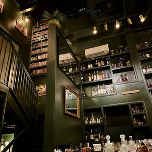 View from the bar
