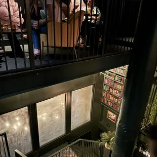 outside