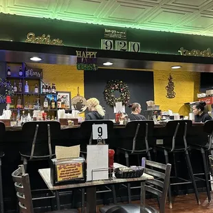 Bar area