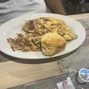 Alligator Omelette