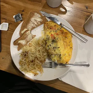 Seafood Omelette