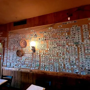 Dollars on the Wall