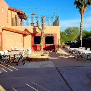 Courtyard area