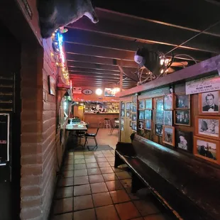 Bar area