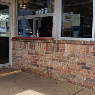 Entrance and outdoor ordering window