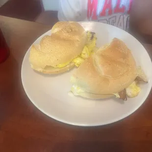 Bacon egg and cheese