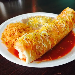 Spread burrito