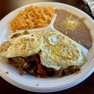 This is the Steak Mexicano combo.