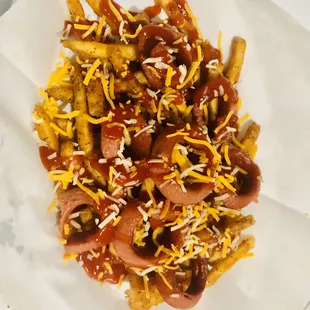 Salchipapas