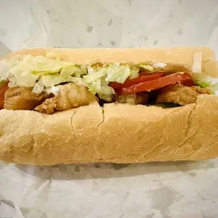 Fried Shrimp Po&apos; Boy