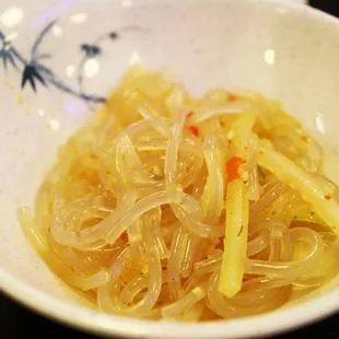 Spicy Kimchi Glass Noodles