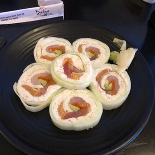 Sashimi Naruto Roll