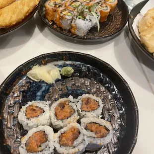 sashimi, sushi and sashimi, food, sushi