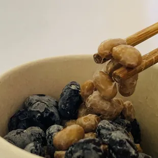 Ooey gooey fermented soybeans are high in probiotics and nutrients