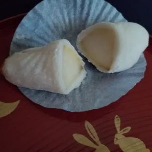 Pear mochi without beans