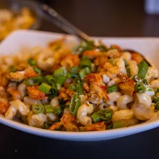 Crawfish mac and cheese