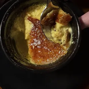 Golden milk crème brûlée