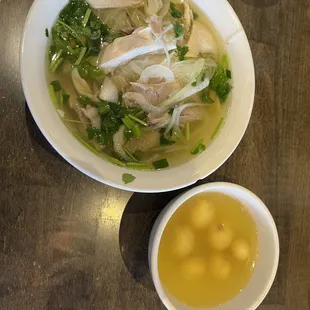 Young Egg Chicken Soup