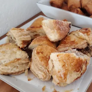 Pâté Chaud - Puff Pastry Meat Pie (cut in halves)