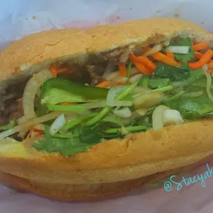 Grilled Pork Sandwich