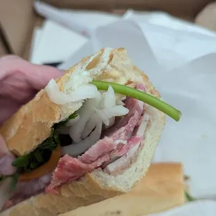 $6.47 #1. House Special Bun Mi (cold cut style). I love cold cuts but one isn't for me.