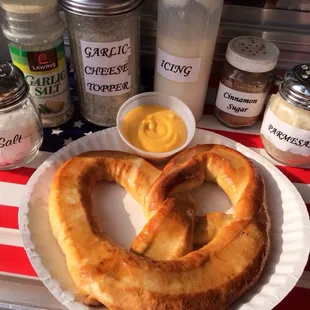 Ask for it fresh and you will have the best pretzel you've ever tasted...courtesy of Pretzel Wiz. 10