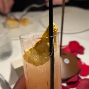 The drinks were delish! Miami vice on ice