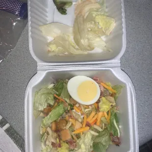 My gripe is majority of my salad was from the base of the head but the salad isn't old enough to have a piece so dark either.