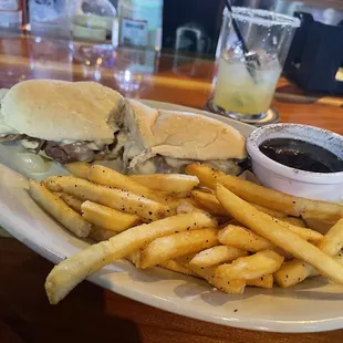 Prime rib French dip