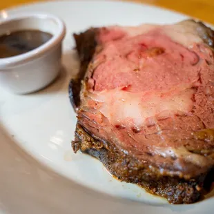 Prime Rib. Slow cooked over night. Available Friday, Saturday and Sunday.