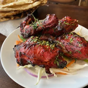 Delicious chicken tandoori