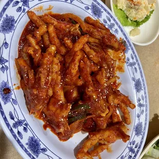 Chicken feet
