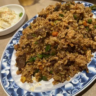 Steak fried rice