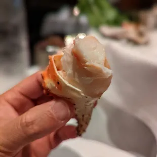 Alaskan king crab claws