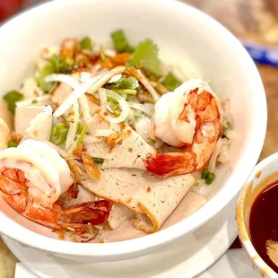 Hu Tieu Da Lat (#47), dry version with sauce