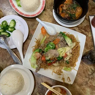 60. Mì Xào Giòn Thập Cẩm