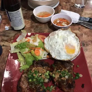 69. Cơm Sườn Nướng