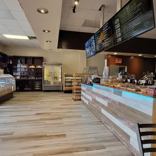 They have new owners, and they've redone the space.