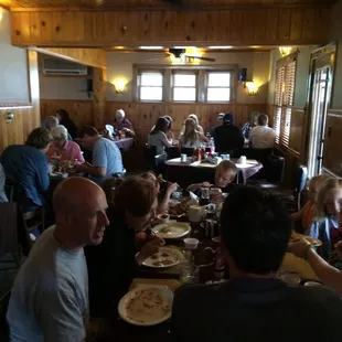 View of dinning area from bar.