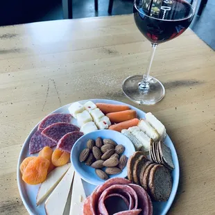 Charcuterie with Baca Zin