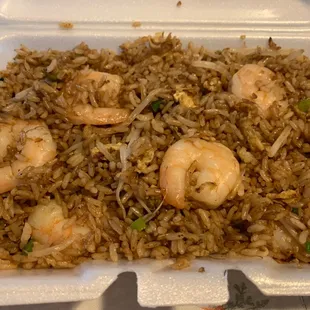 Shrimp fried rice